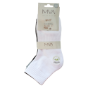 Pack de 3 calcetines sport lisos unisex de rizo MVA