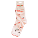 Calcetines algodón estampado fresas