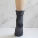 Calcetin térmico forro polar infantil, gris oscuro