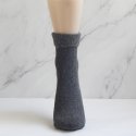Calcetin térmico forro polar infantil, gris oscuro