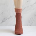 Calcetín térmico forro polar infantil, naranja
