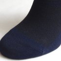 Calcetín invisible clásico hombre, azul marino