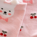 Calcetines algodón estampado cerezas