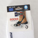 Pack 3 calcetines invisibles lisos, blanco