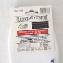 Pack 3 calcetines invisibles lisos, blanco
