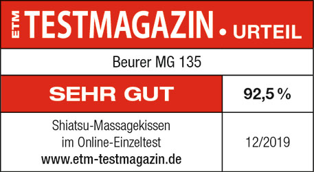 Beurer MG-135 TESTMAGAZINE